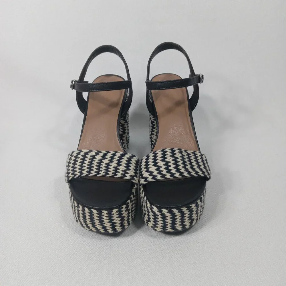 UNIVERSAL THREAD Women's India Platform Heels Size 7.5 - Picture 6 of 13